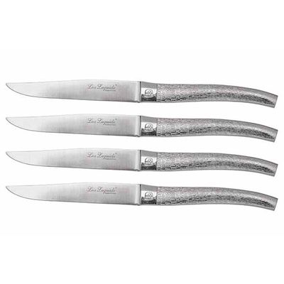 Lou Lagione Couteau Ecorce Steak Set4  