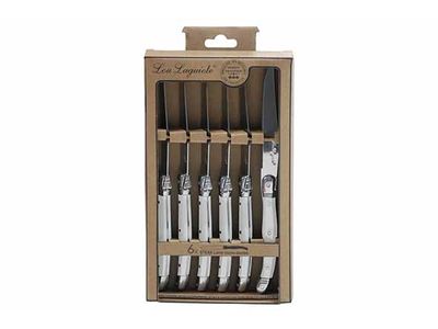 Rustic Steakmes Parel Set6 