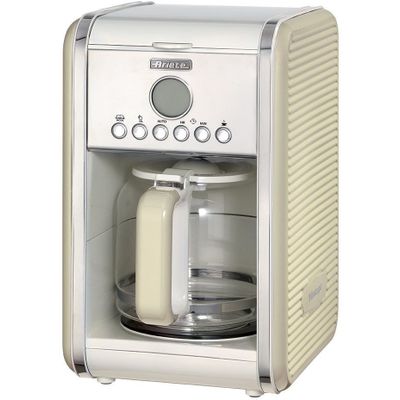 1342  Digital Drip Coffee Maker (beige)  Ariete