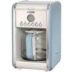 Vintage Amerikaanse Koffiemachine Blauw 