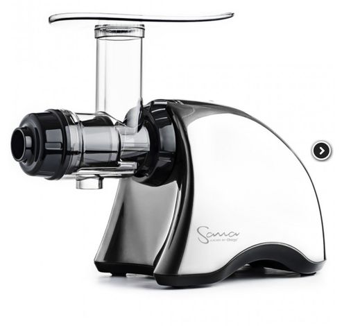 Sana slowjuicer horizontaal chrome EUJ707C  Omega