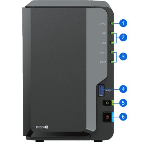 NAS Disk Station DS224+         Synology