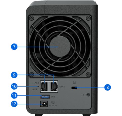 NAS Disk Station DS224+         Synology