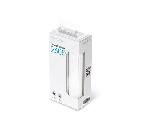 Powerbank 2600 mAh Wit  TP-link