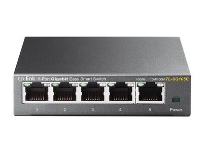 TL-SG105E Gigabit Easy Smart Switch met 5 poorten