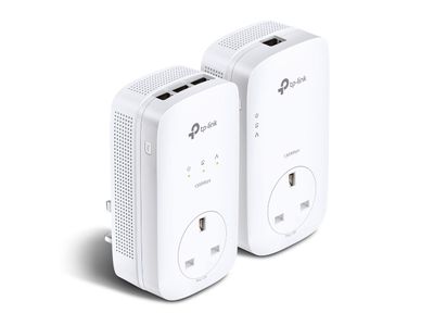 TL-PA8033P KIT AV1300 3-poorts Gigabit Passthrough Powerline Starterskit