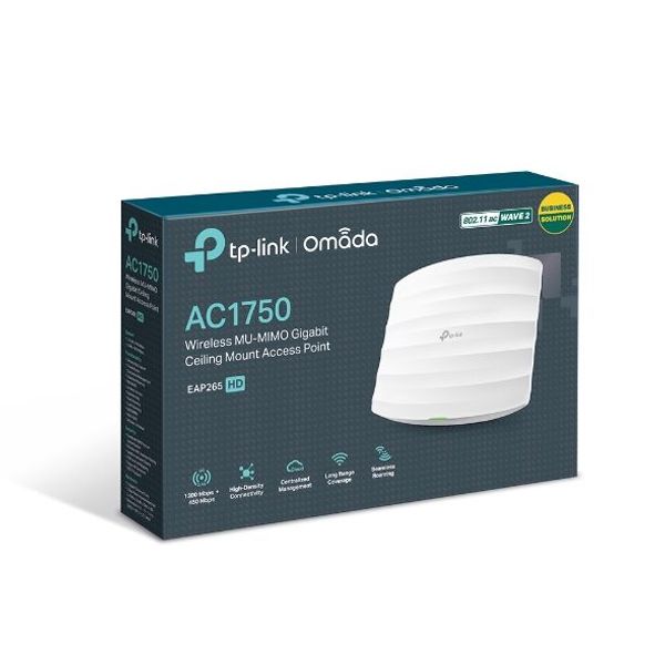 TP-link EAP265 HD AC1750 Draadloos MU-MIMO Gigabit Access Point Plafondmontage