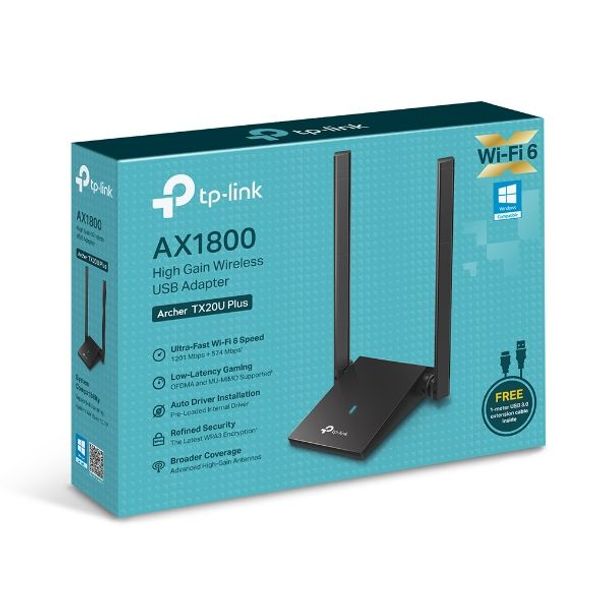 TP-link Archer TX20u plus usb adapter AX1800