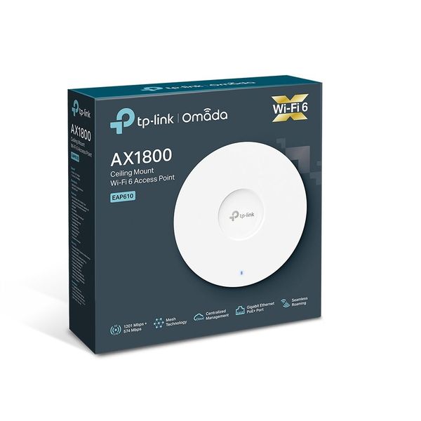 TP-link AX1800 Draadloos Dual-band Access Point voor plafondmontage