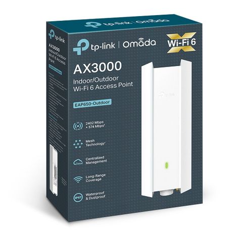 AX3000 Indoor/Outdoor WiFi 6 Access Point  TP-link