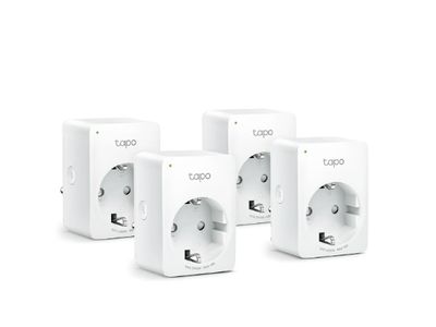 Tapo P100 - Slimme Stekker - Smart Plug - 4-pack - WiFi stopcontact - BE