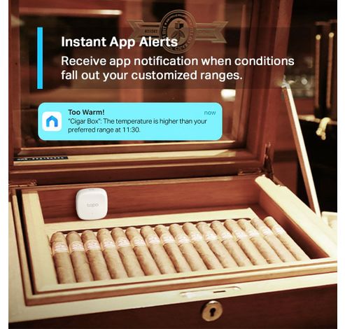 Smart temperatuur- en vochtigheidssensor  TP-link