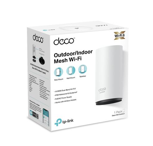 AX3000 outdoor/indoor whole home mesh wifi 6-unit  TP-link