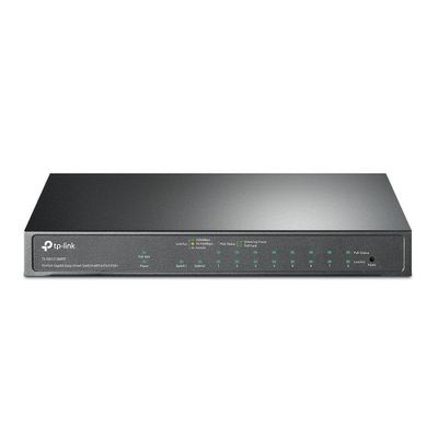 10-poorts Gigabit Easy Smart-switch met 8-poorts PoE+ 