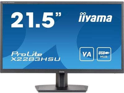 PROLITE 21,5inch Full HD monitor met VA- Paneel en FreeSync