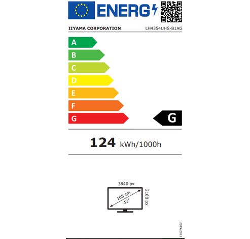 PROLITE LH4354UHS-B1AG  Iiyama