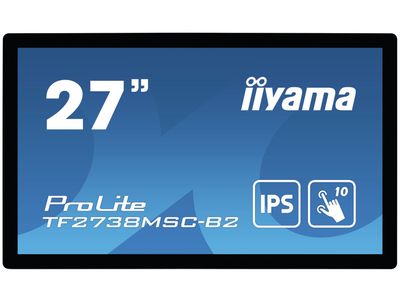 PROLITE 27inch 10pt open frame touch monitor met IPS-paneel en edge-to-edge glas