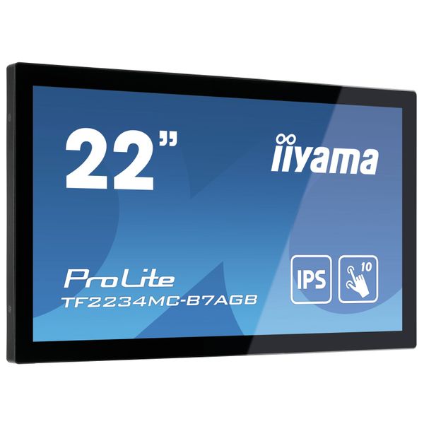 Iiyama PROLITE 22inch 10pt touch open frame Touch monitor met IPS paneel, Anti-Glare Glas en hoge helderheid