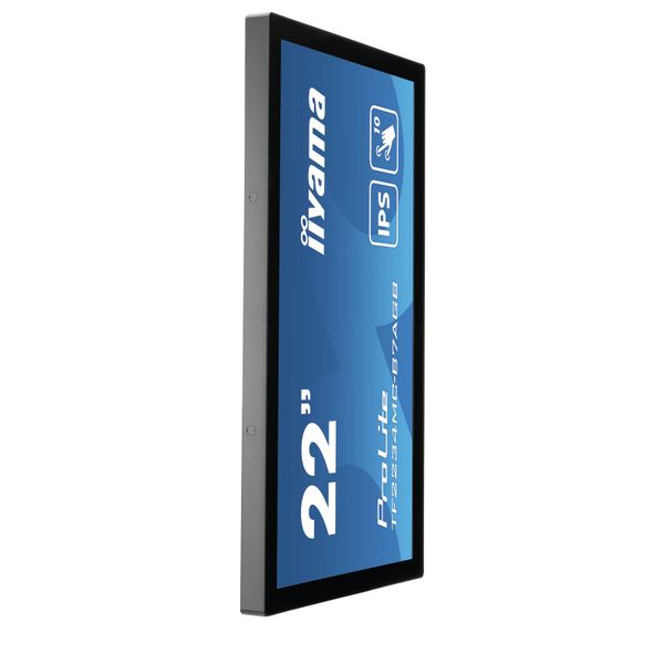 Iiyama PROLITE 22inch 10pt touch open frame Touch monitor met IPS paneel, Anti-Glare Glas en hoge helderheid