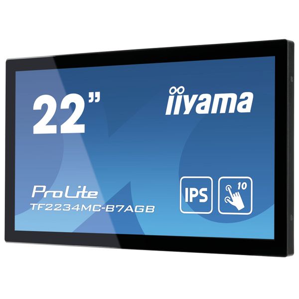 Iiyama PROLITE 22inch 10pt touch open frame Touch monitor met IPS paneel, Anti-Glare Glas en hoge helderheid