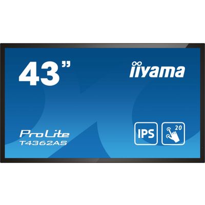 Prolite 43inch Alles-in-één PCAP interactief display geïnspireerd door technologie en ontworpen voor creatieve ruimtes en delen  Iiyama