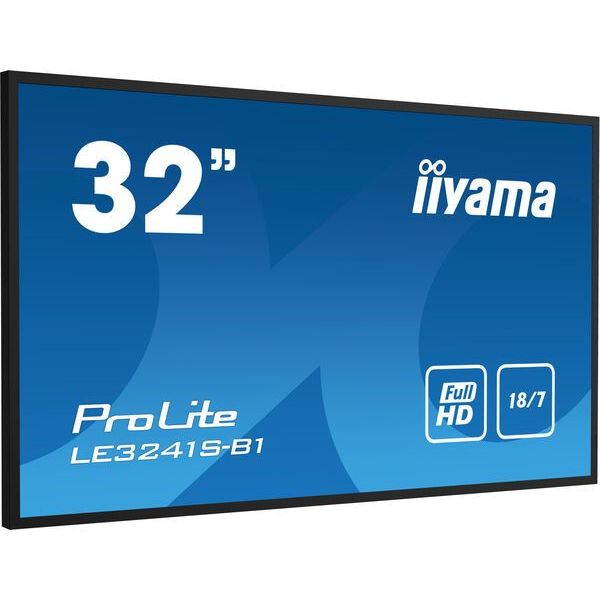 Iiyama PROLITE 32inch Full HD professioneel grootformaat display met USB-mediaweergave