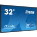 Iiyama PROLITE 32inch Full HD professioneel grootformaat display met USB-mediaweergave