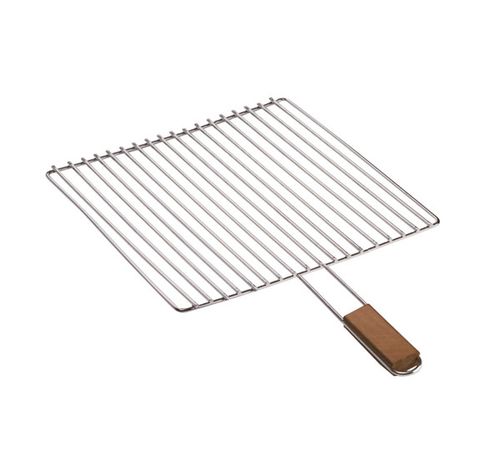 BARBECUEGRILL 1 HV 45.5X30CM CHROME  Cook'In Garden