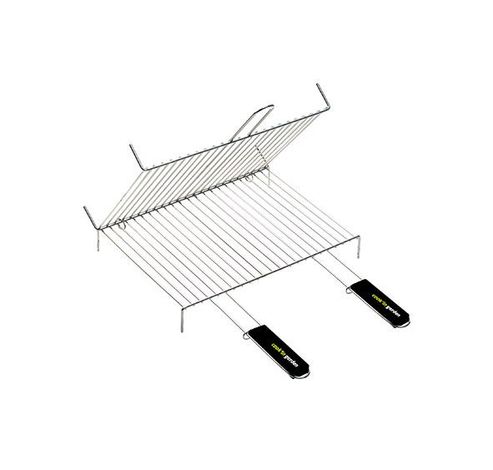 BARBECUEGRILL DUBBEL OP VOET 1HV 60X40CM  Cook'In Garden