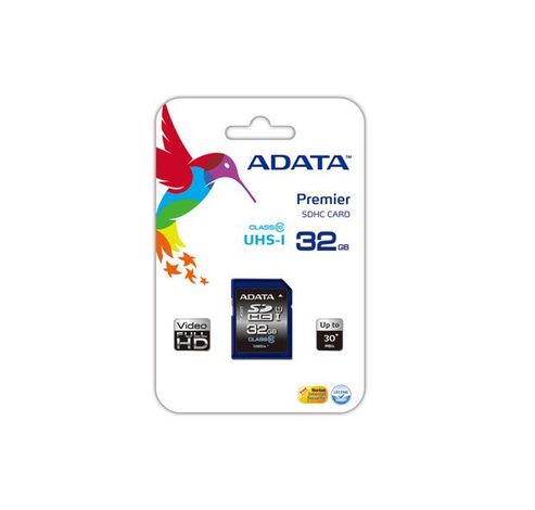 Premier SDHC UHS-I U1 Class10 32GB  Adata