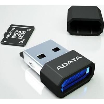 64GB microSDXC + microReader V3 BKBL  Adata