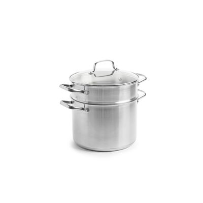 Dagelijkse Kost  Kookpot met pasta inzet 24 cm 6,0L  Dagelijkse Kost