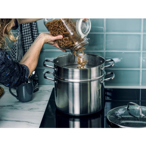 Dagelijkse Kost  Kookpot met pasta inzet 24 cm 6,0L 