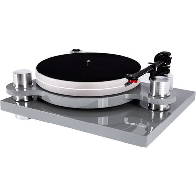 PS-100+ high-end-turntable silver  Block