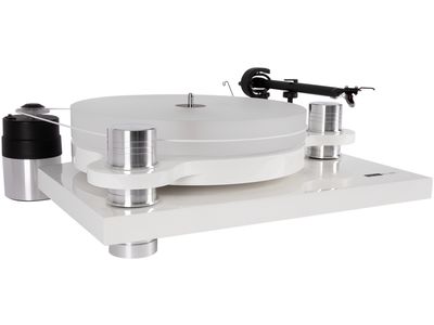 PS-100+ high-end-turntable white