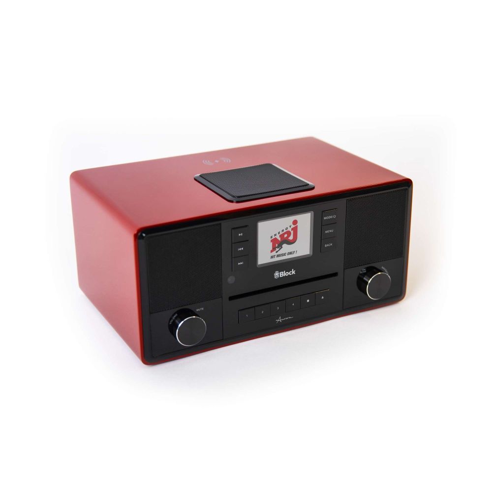 Block Radio Aurora smart radio red