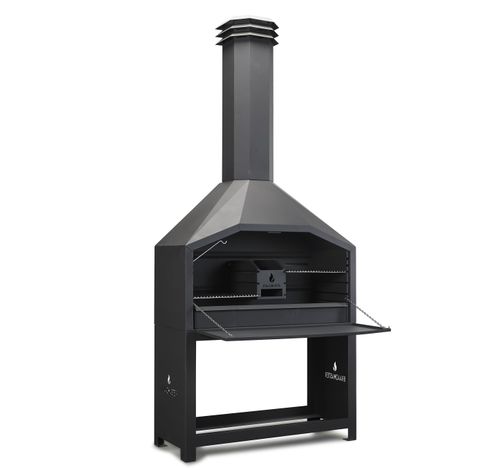 BRAAIMASTER FS 1200 ELITE BLACK MET WIELEN  Braaimaster