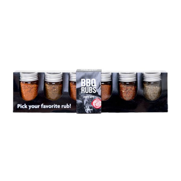 Not Just BBQ BBQ Rub Giftset 6st