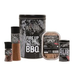 Not Just BBQ GIFTSET FIRE UP THE GRILL BEWAARBLIK 