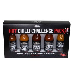 Not Just BBQ HOT Chilli Challenge Pack 5 x 52 ML