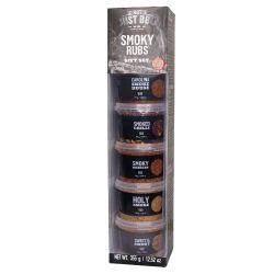 Not Just BBQ BBQ Rubs Giftset Smoky Rubs 5 x 70 G