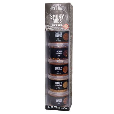 BBQ Rubs Giftset Smoky Rubs 5 x 70 G  Not Just BBQ