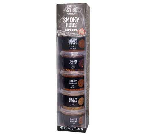 BBQ Rubs Giftset Smoky Rubs 5 x 70 G  Not Just BBQ