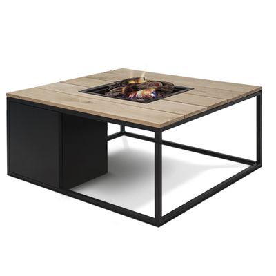 COSILOFT BLACK/TEAK 100X100X47CM 