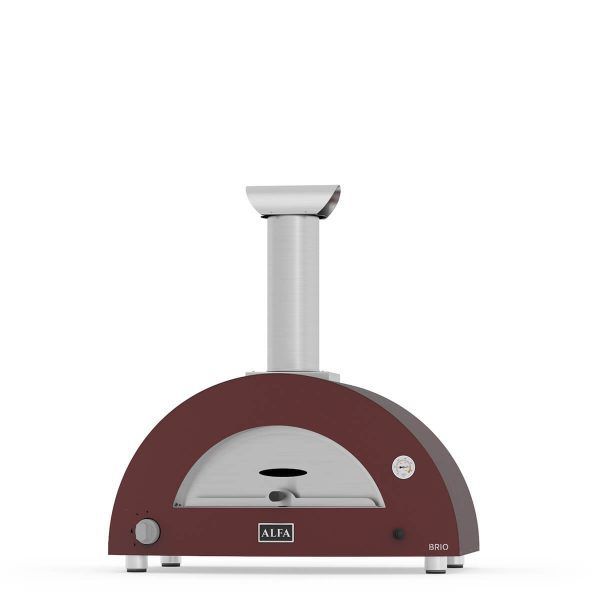 Alfa Forni Brio Pizza oven Gas Rood