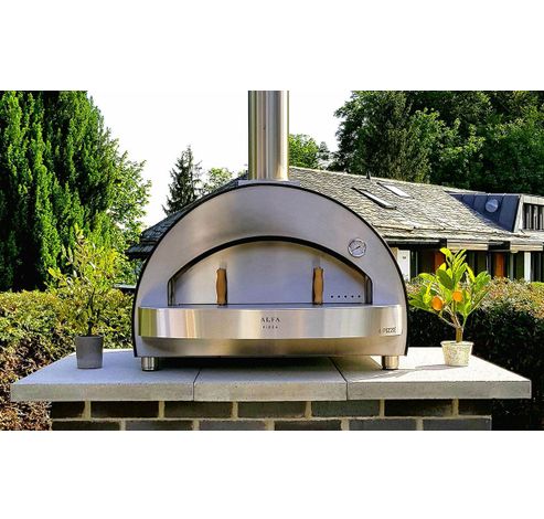 4 Pizze Top Pizza Oven Antraciet  Alfa Forni