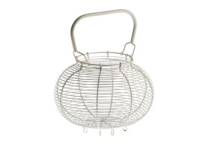 Witte mand voor salade