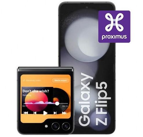 Galaxy z flip5 256gb black + sim  Samsung Proximus