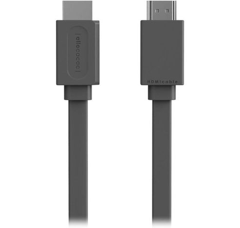 Hdmicable Flat 3m Cable Grey  Allocacoc