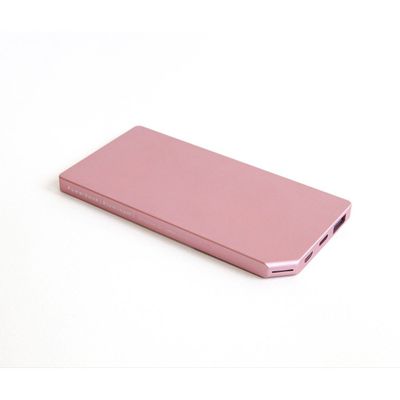 PowerBank Slim Aluminum 5000mAh Pink 